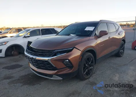 2023 Chevrolet Blazer Fwd 2Lt из США, поврежденный, VIN 3GNKBCR4XPS122112
